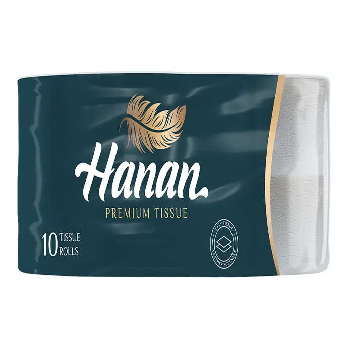 HANAN TOILET ROLLS 10 PACK BALE