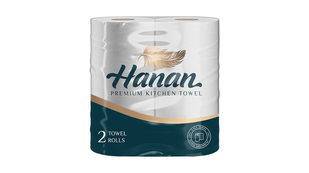 HANAN TWIN PACK KITCHEN TOWEL BALE